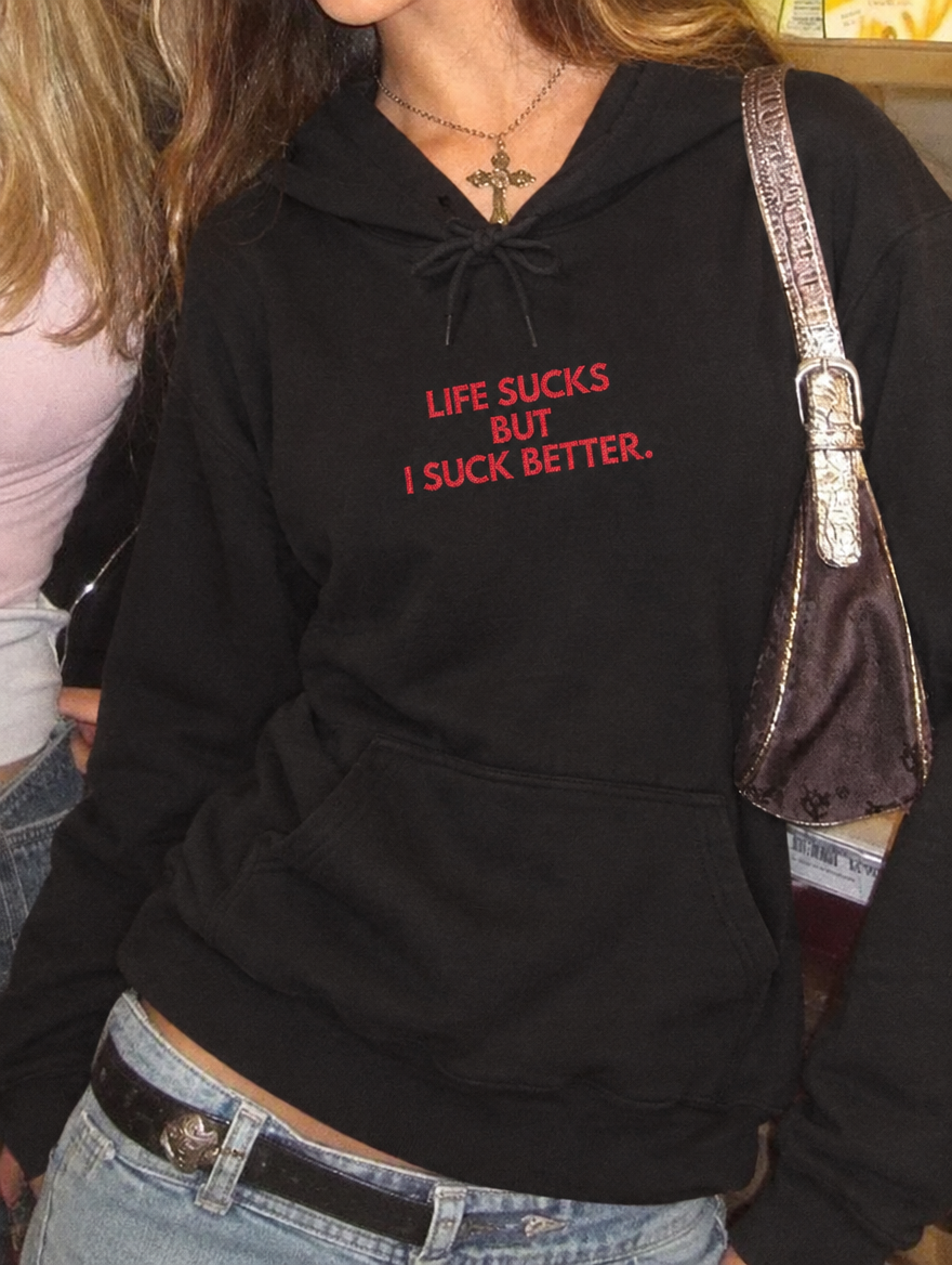 ONA – Sucking Hoodie, lifestyle photo
